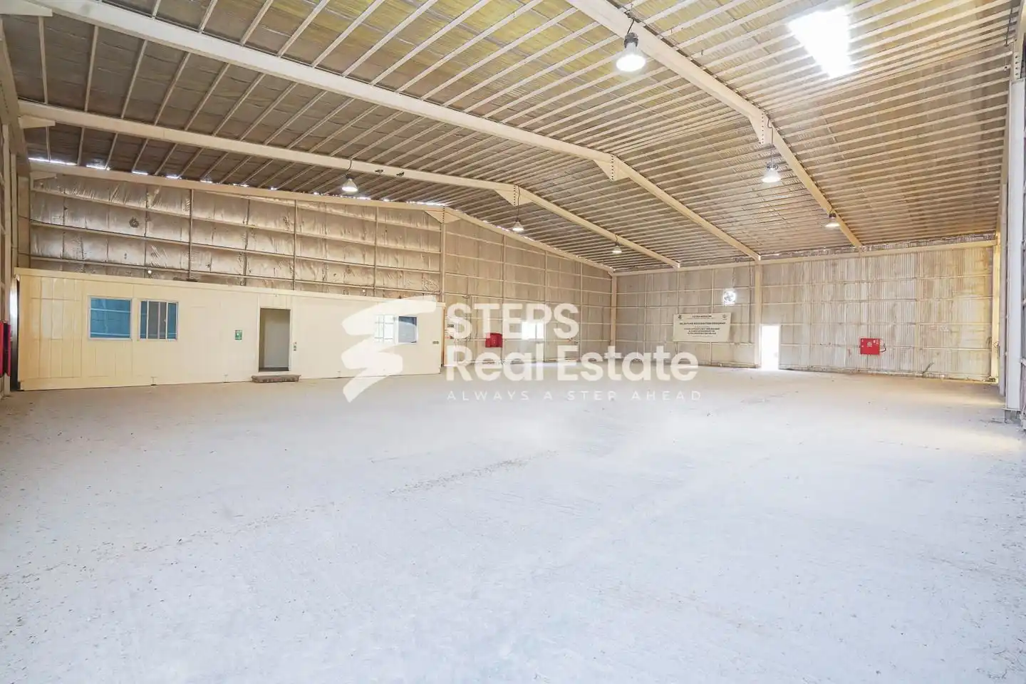 Huge Open Yard Including 750 SQM Store & Rooms